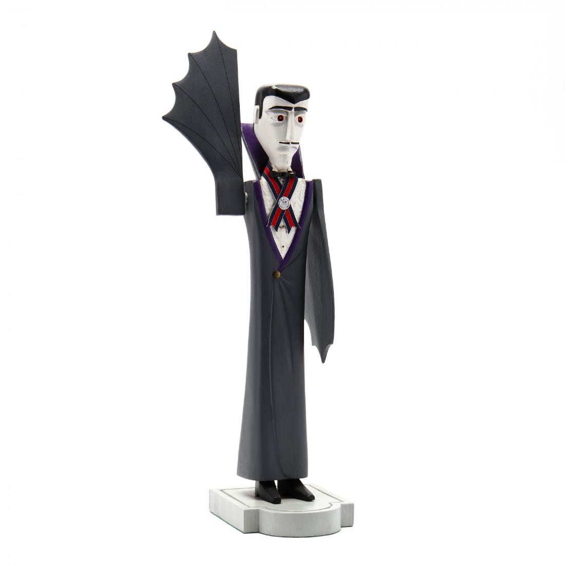 Folk Art Whirligig of a Vampire, Nicolas Arena (1 of 5)