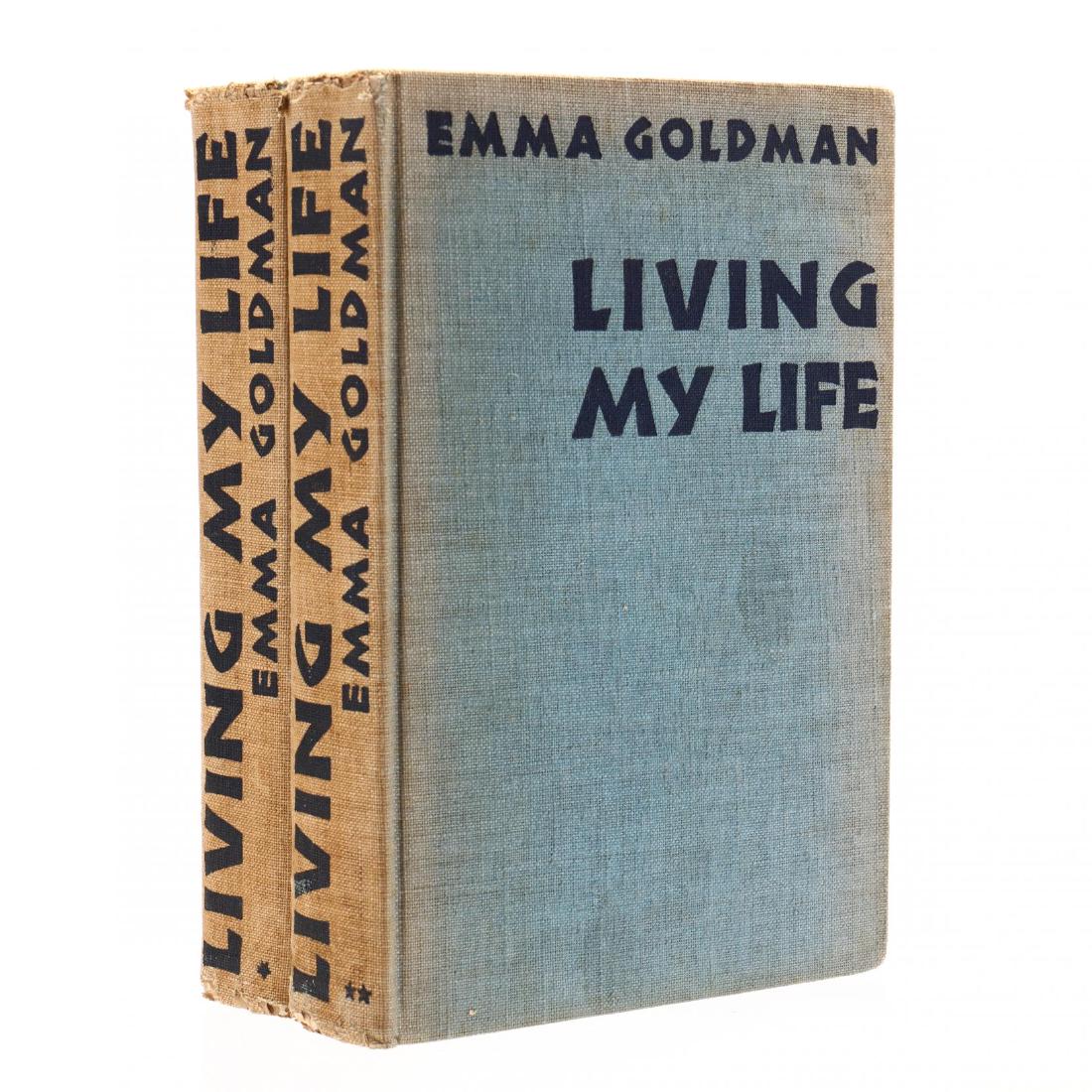 Goldman, Emma.  Living My Life (1 of 6)