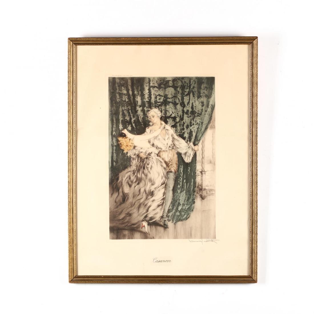 Louis Icart (French, 1888-1950),  Casanova (1 of 3)