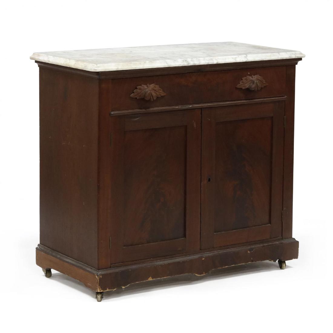 American Victorian Marble Top Chest (1 of 2)