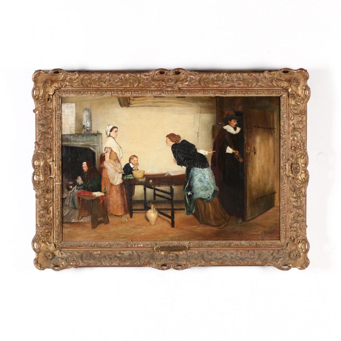 S. Barley (English, 19th/20th c.),  The Fugitive (1 of 4)