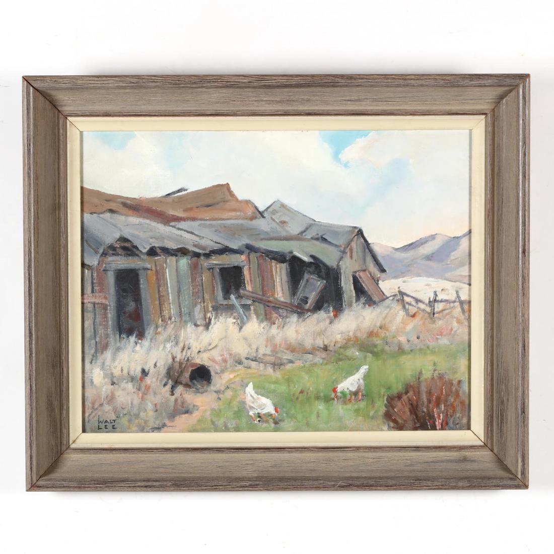 Walt Lee (California, 1888-1980),  Food and Shelter  or (1 of 3)