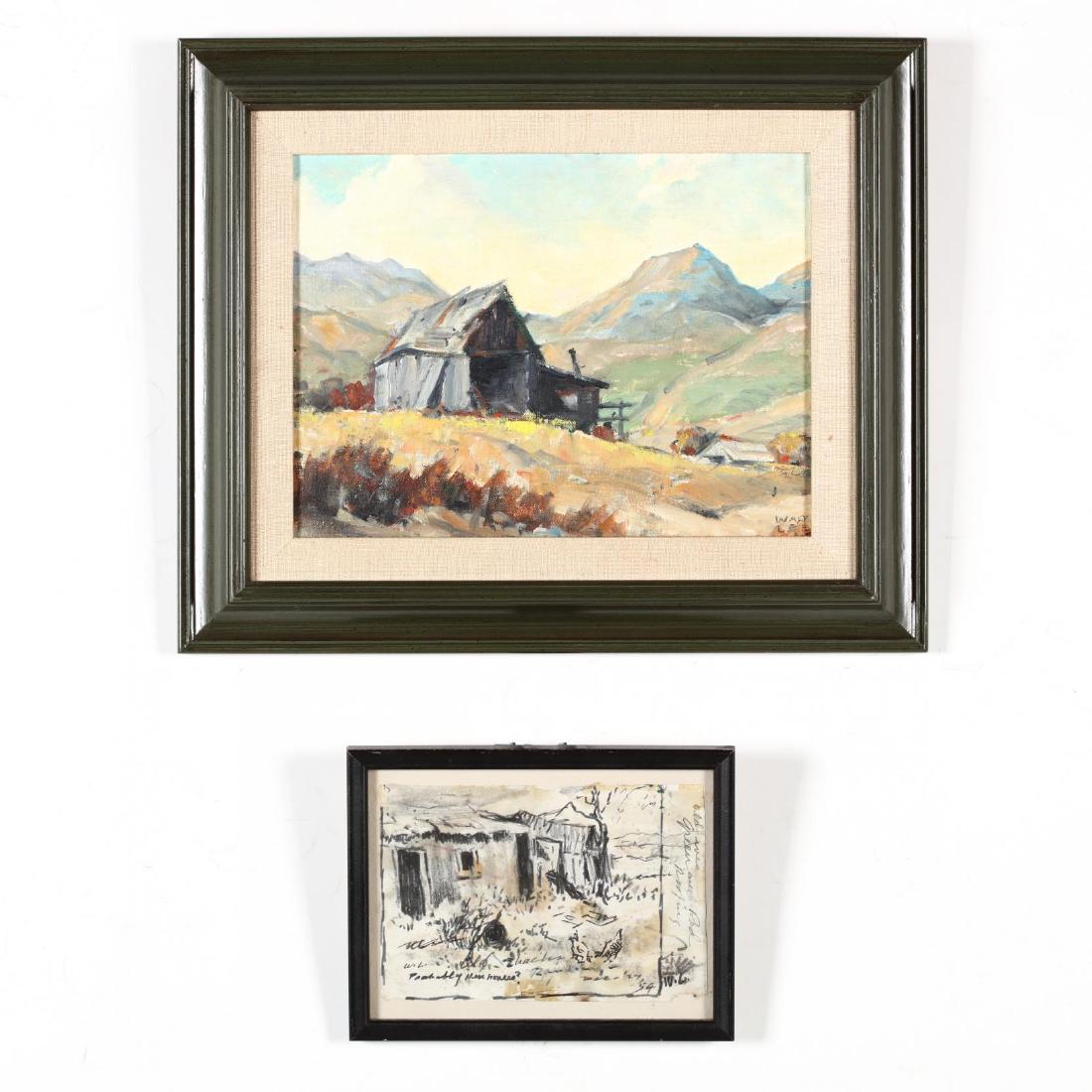 Walt Lee (California, 1888-1980), Two Works (1 of 4)