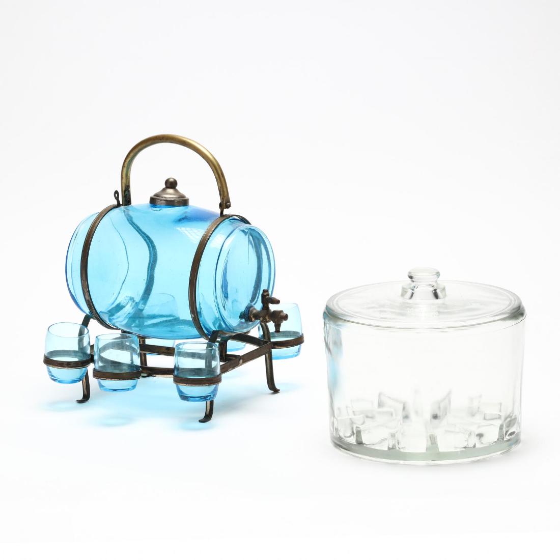 Vintage Cheese Preserver and Decanter Set (1 of 3)