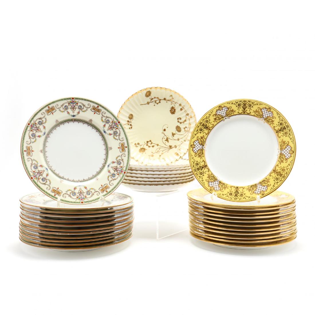 Three Sets of English Plates (1 of 6)