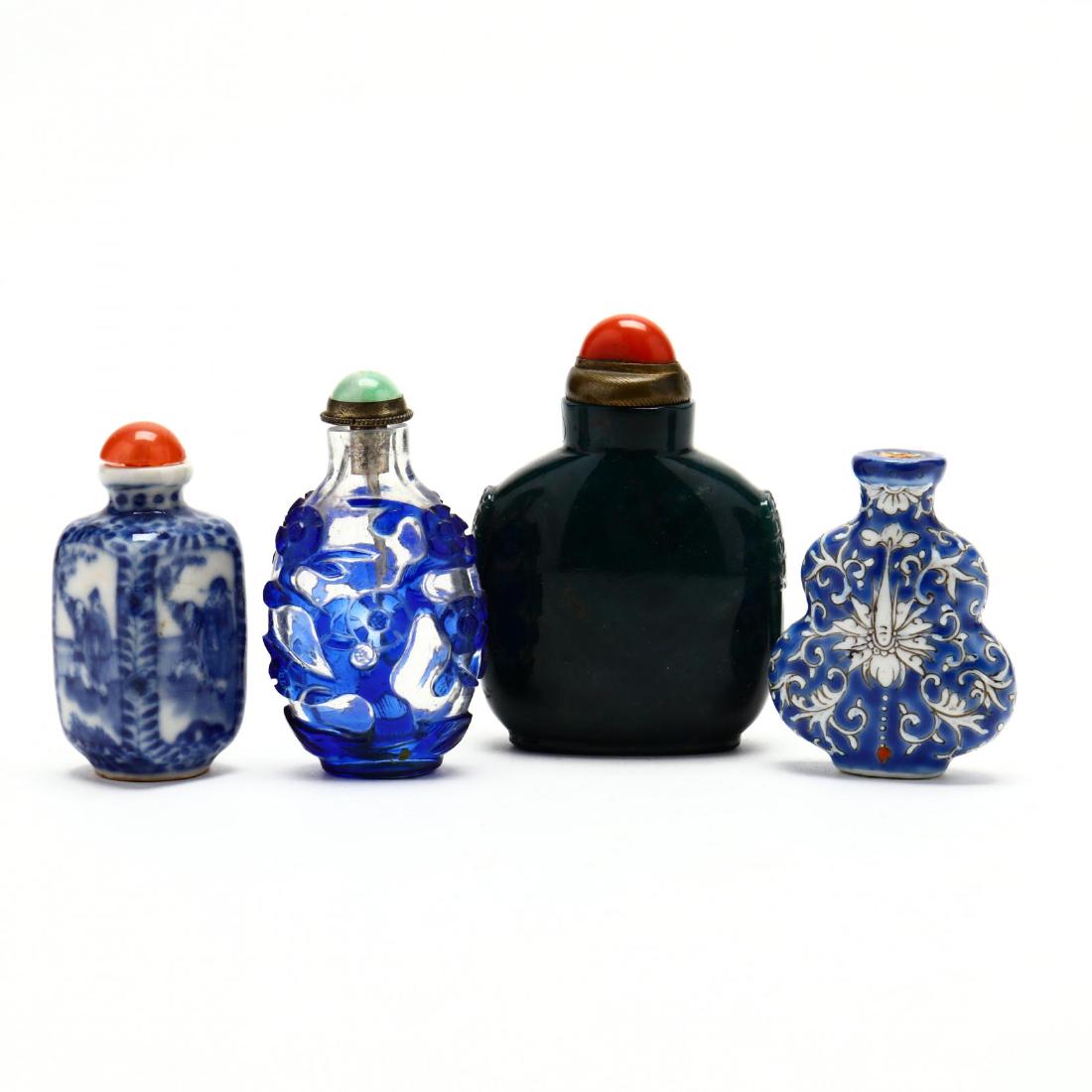 Four Chinese Snuff Bottles (1 of 4)