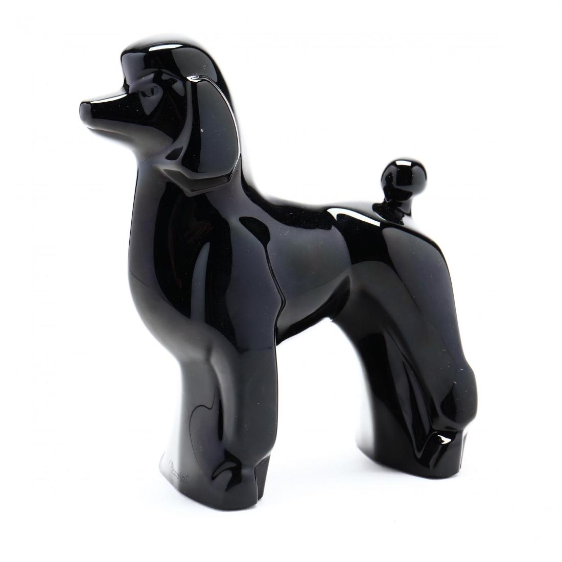 Baccarat Crystal Figure of a Poodle (1 of 4)