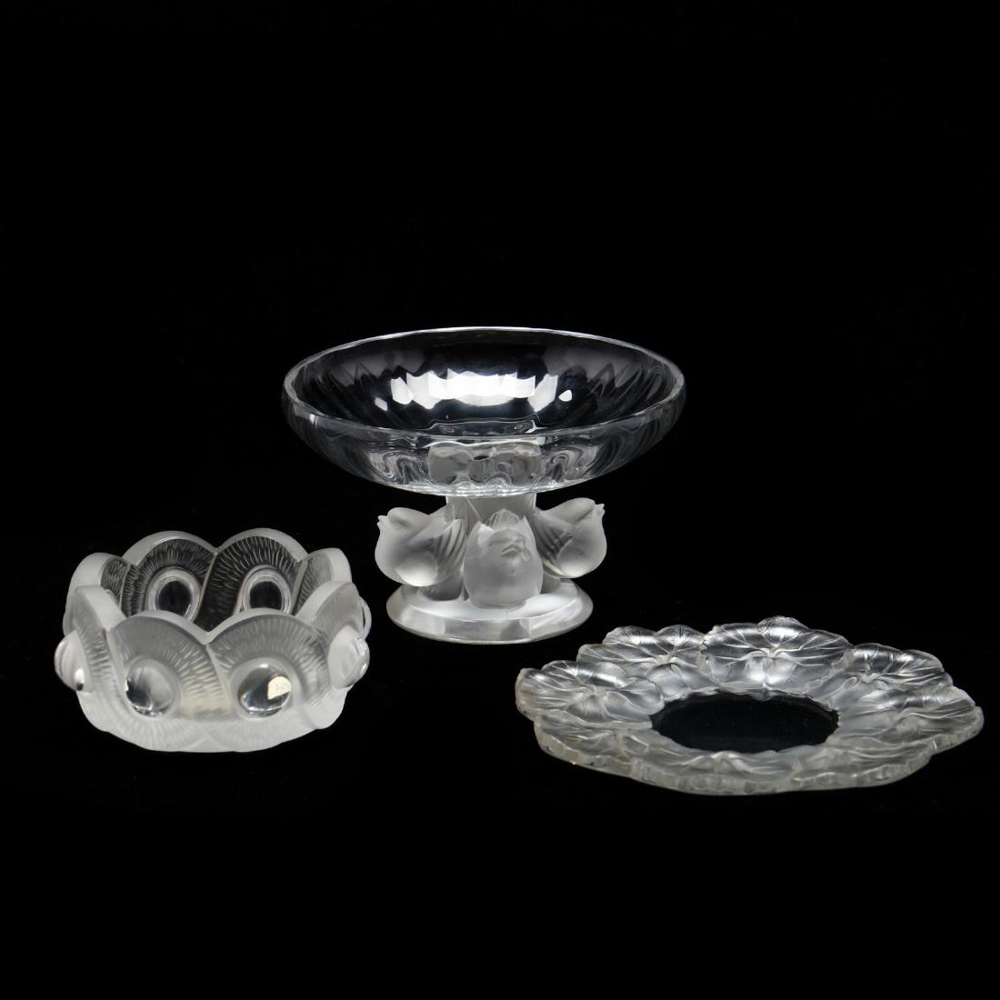 Three Pieces of Lalique Crystal (1 of 6)
