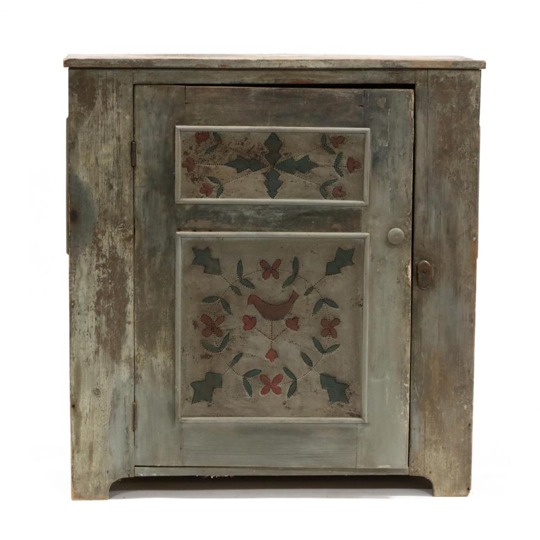 Antique Southern Punched Tin Pie Safe (1 of 4)