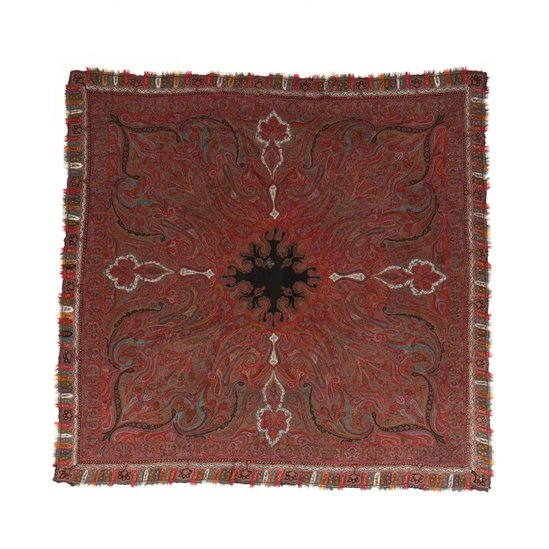 Vintage Paisley Shawl (1 of 3)