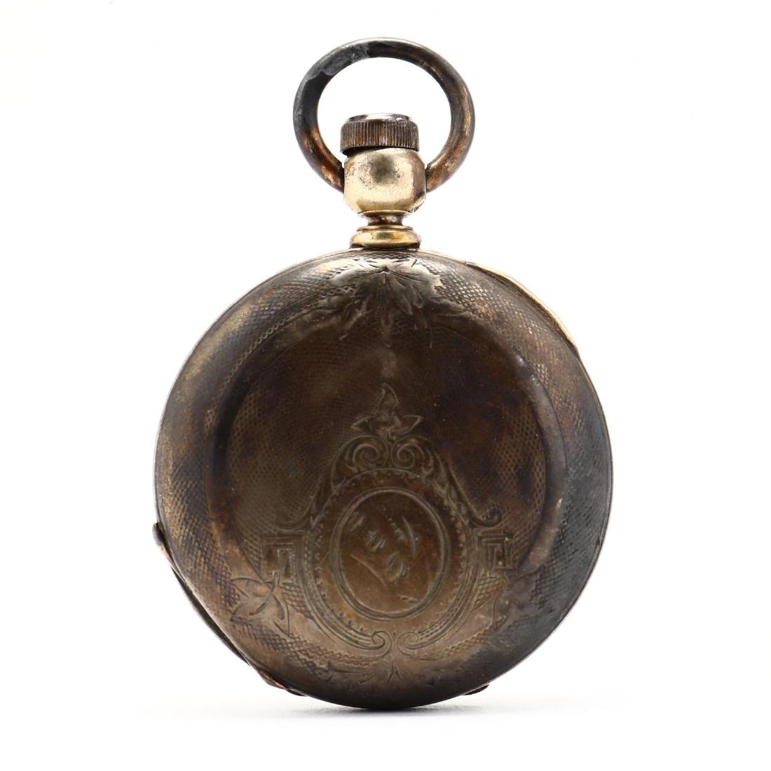 A Dueber Coin Silver Hunter Case Pocket Watch