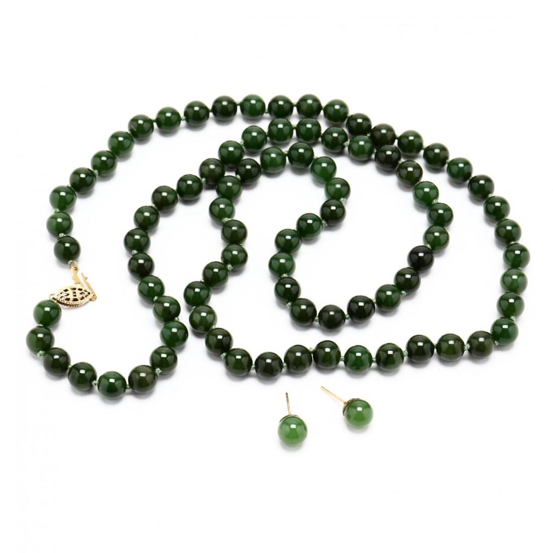 Nephrite Demi Parure (1 of 3)