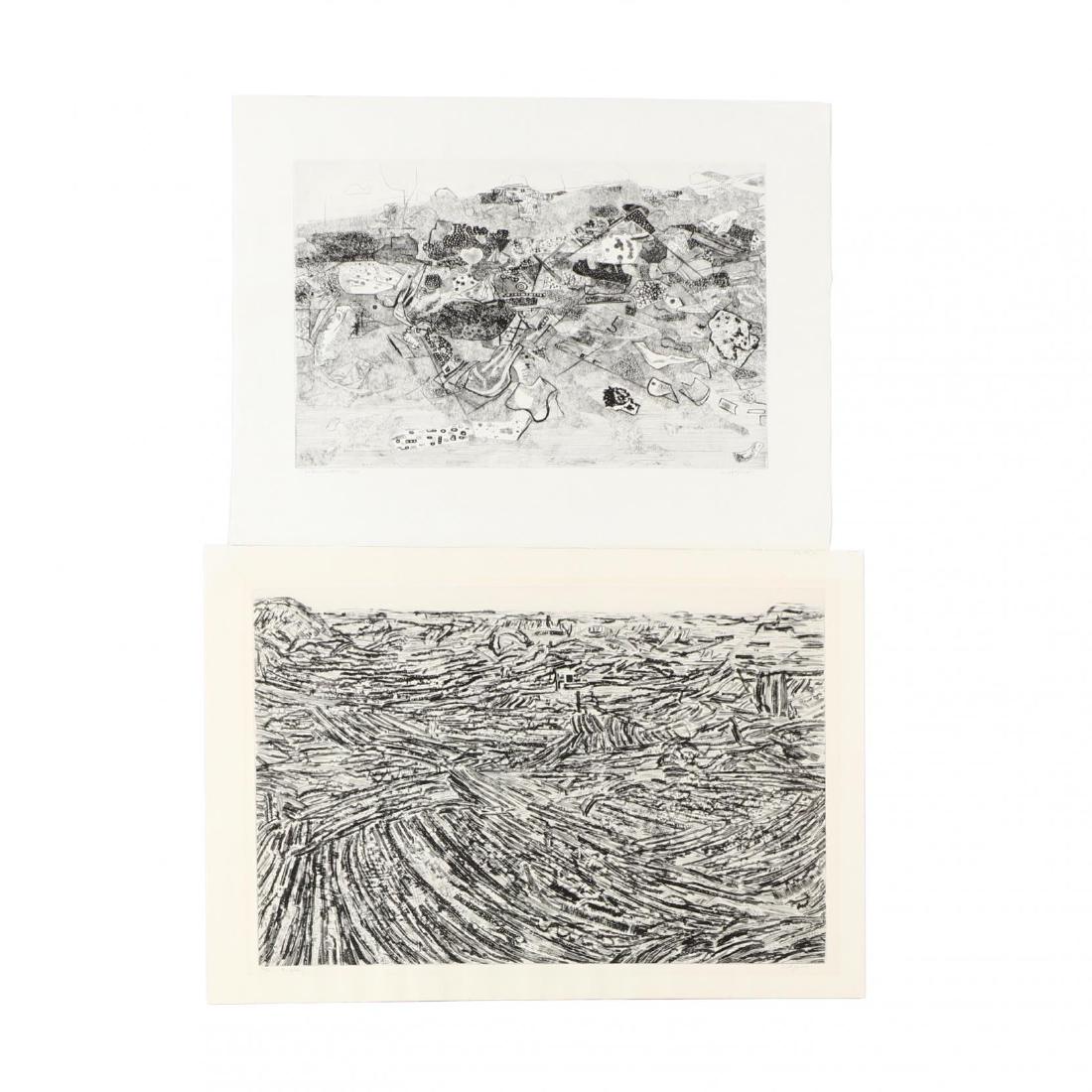 Anthony Gross (British, 1905-1984),  The Valley  and (1 of 5)