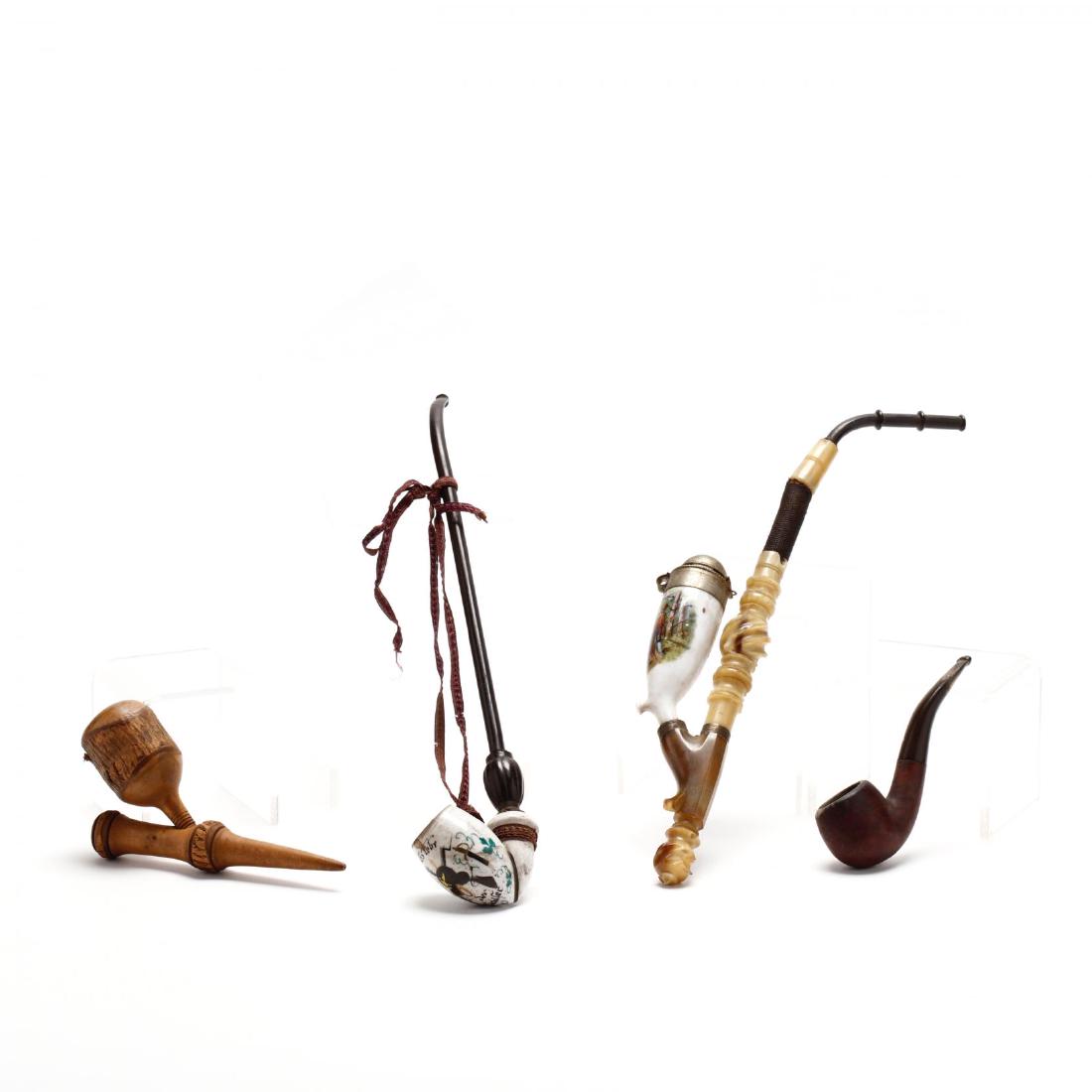 Four Vintage and Antique Pipes (1 of 6)