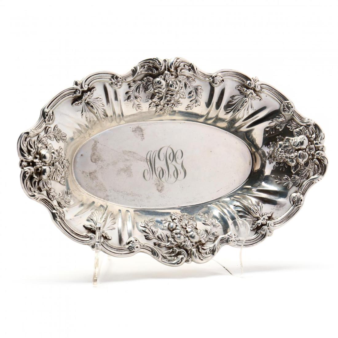 Reed & Barton "Francis I" Sterling Silver Bread Tray (1 of 3)