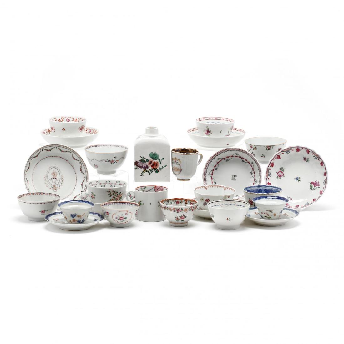 A Collection of Antique Chinese & Continental Teawares (1 of 10)