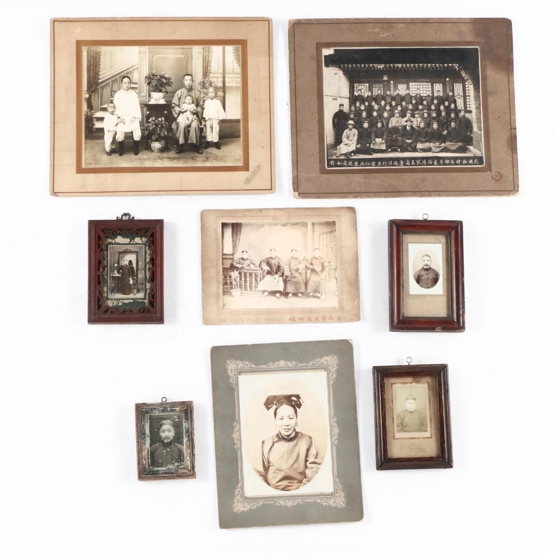 Eight Vintage Chinese Photographs of Sitters in (1 of 7)