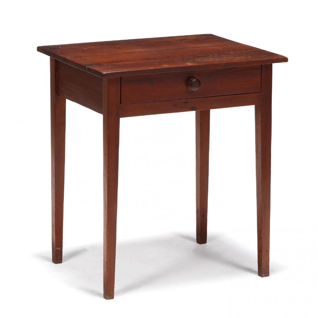 Southern Yellow Pine One Drawer Stand (1 of 4)