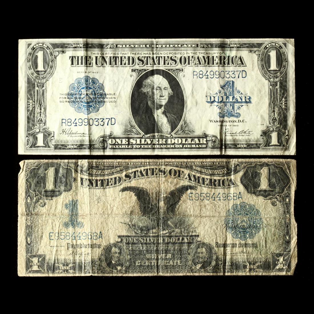 Two Large Size Silver Certificates (1 of 2)