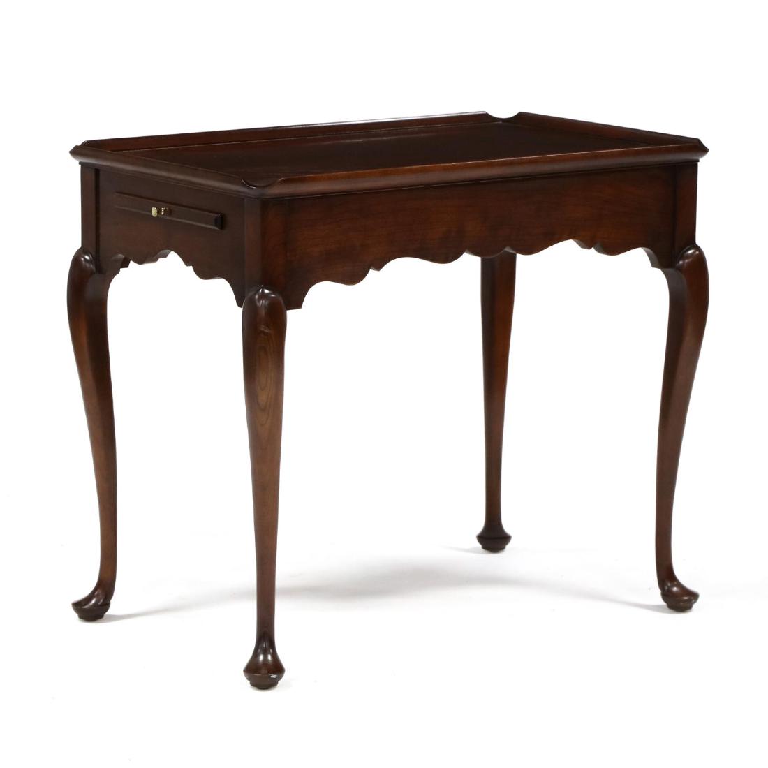 Statton, Old Towne, Cherry Queen Anne Style Tea Table (1 of 4)