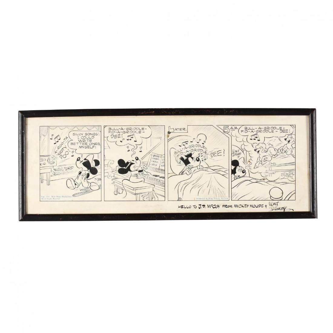 Floyd Gottfredson (American, 1905-1986), Mickey Mouse (1 of 3)