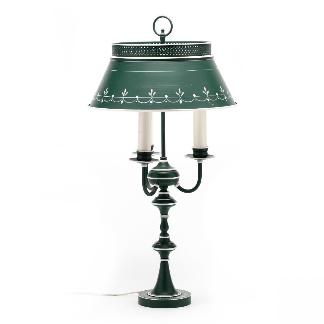 Vintage Tole Ware Table Lamp (1 of 5)