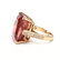 18KT Gold, Pink Tourmaline, and Diamond Ring - 5