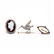 Three Antique Diamond and Gemstone Brooches
