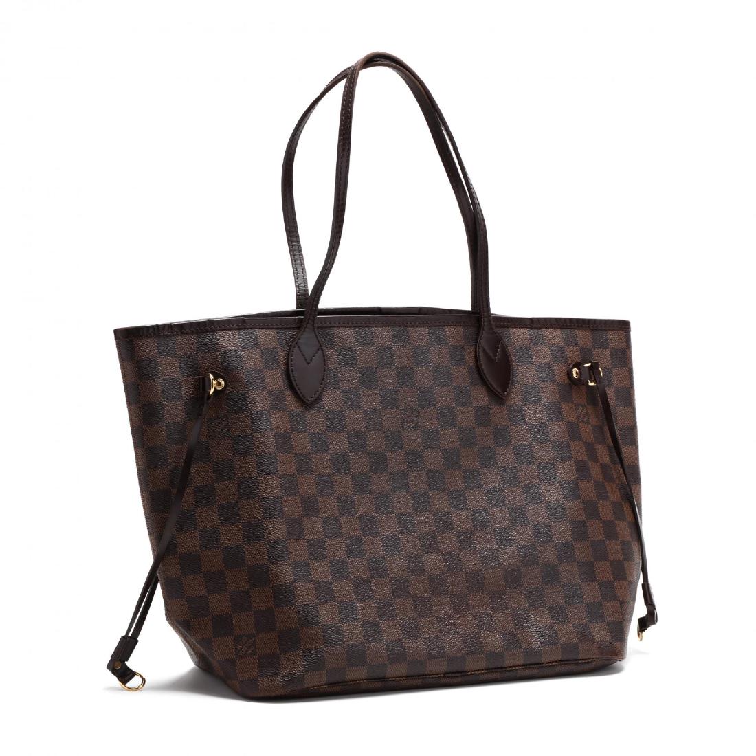 Damier Ebene,  Neverfull MM , Tote, Louis Vuitton (1 of 10)