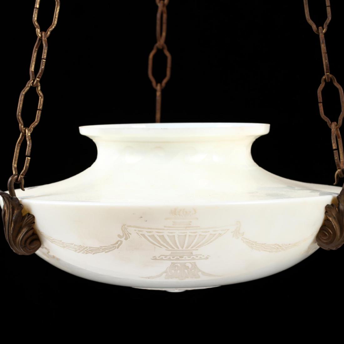 Frederick Carder Era, Steuben ACB Calcite Pendant Light (1 of 5)