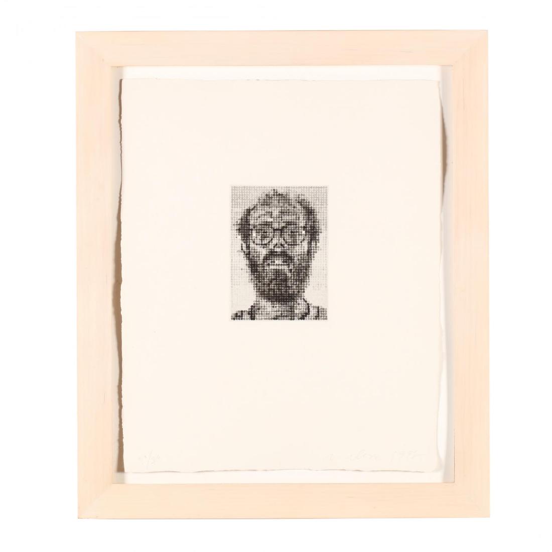 Chuck Close (American, born 1940),  Self Portrait (1 of 5)