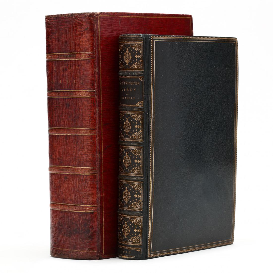 Two Books With Fore-Edge Paintings of British (1 of 8)