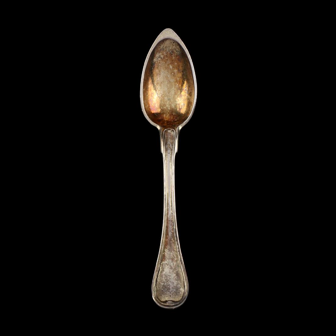 Spoon from the Louis XVIII Silver Service, Cartier (1 of 5)