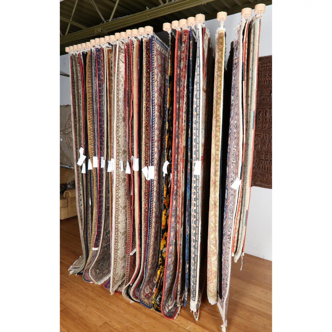 Twenty Five Arm Wall Rug Display (1 of 3)