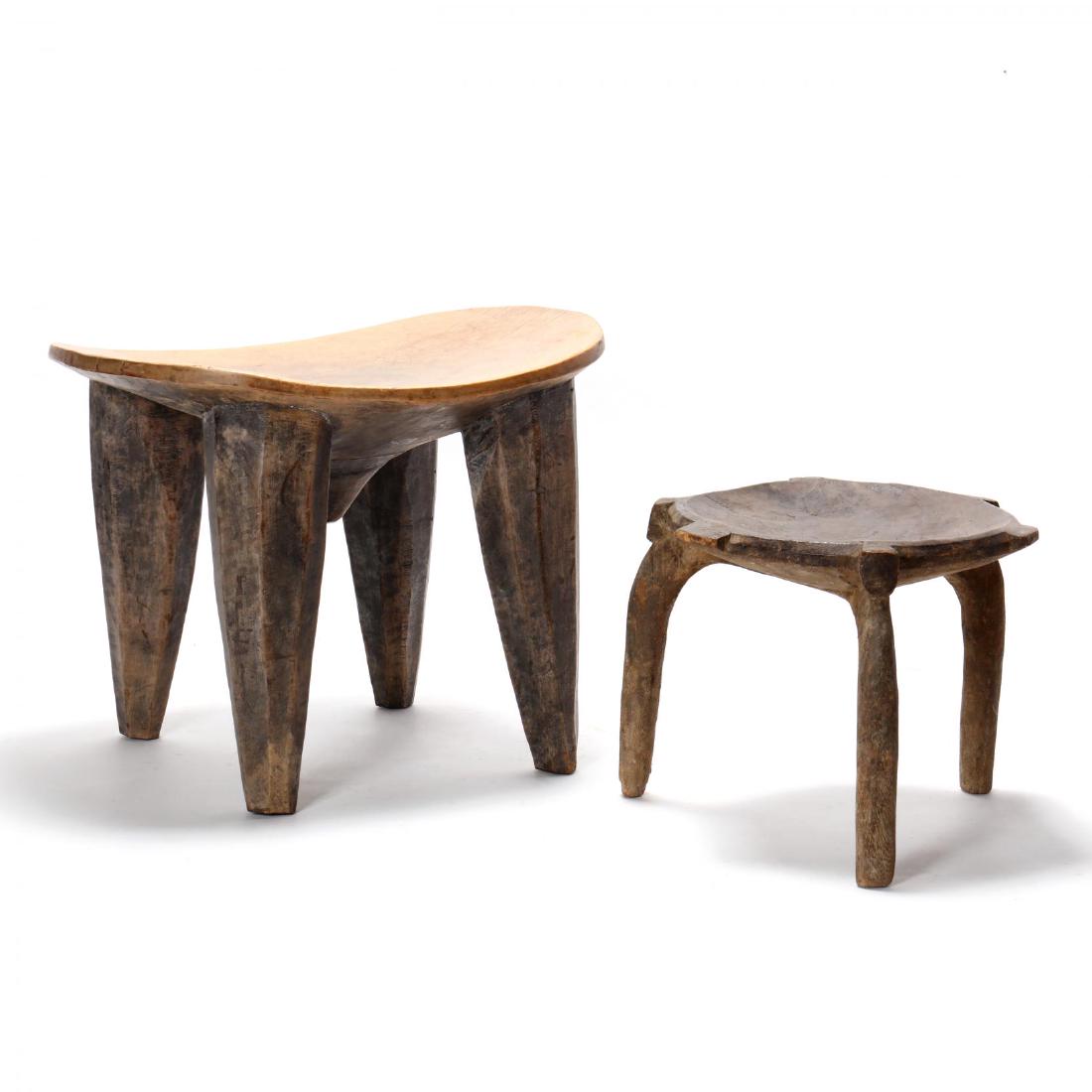 Two African Senufo Stools (1 of 3)