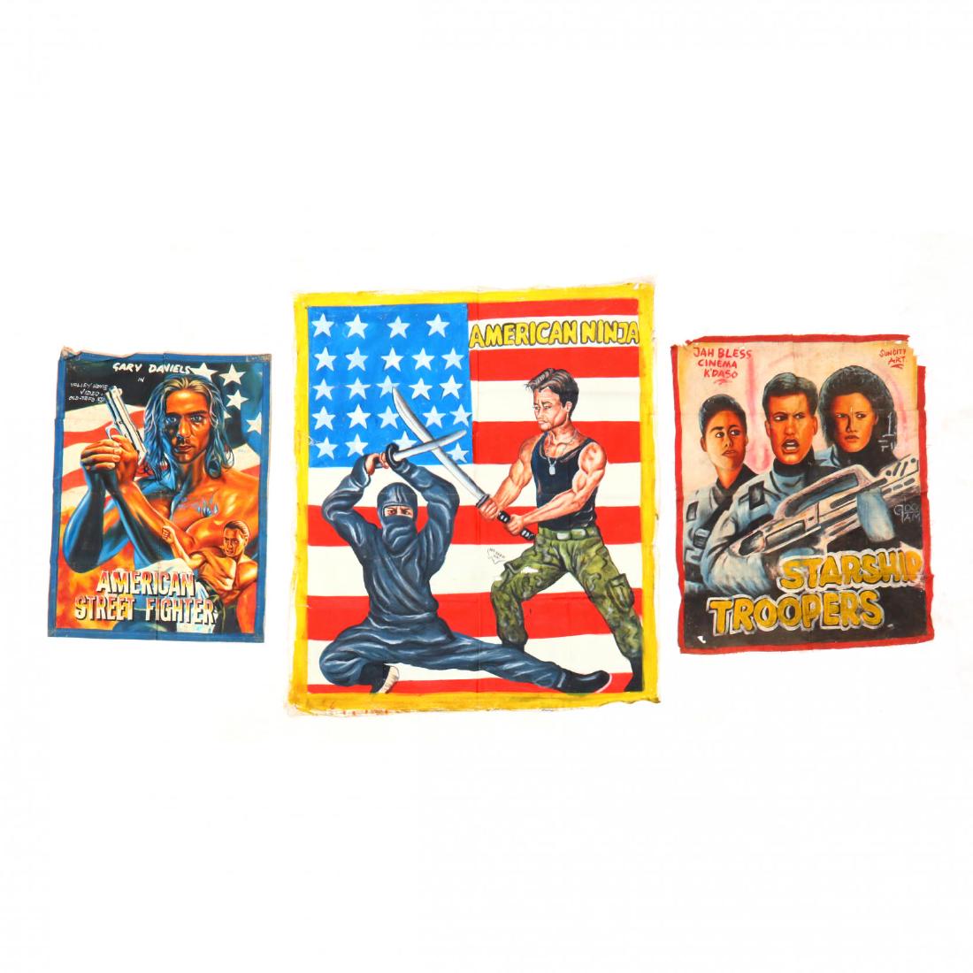 Three Vintage Ghana Movie Posters (1 of 3)