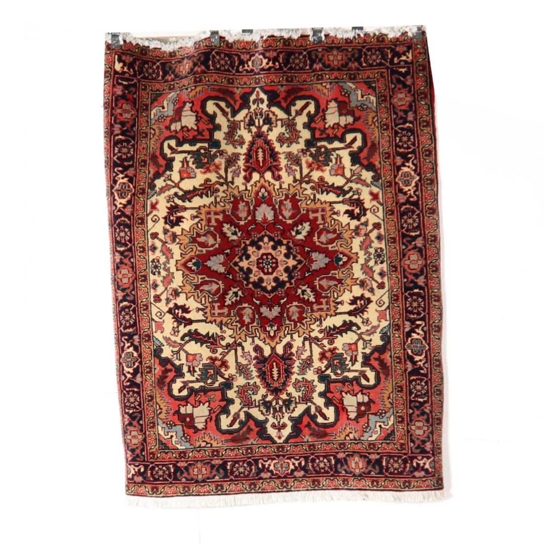 Indo Heriz Area Rug (3 ft. 10 in. x 5 ft. ) (1 of 3)