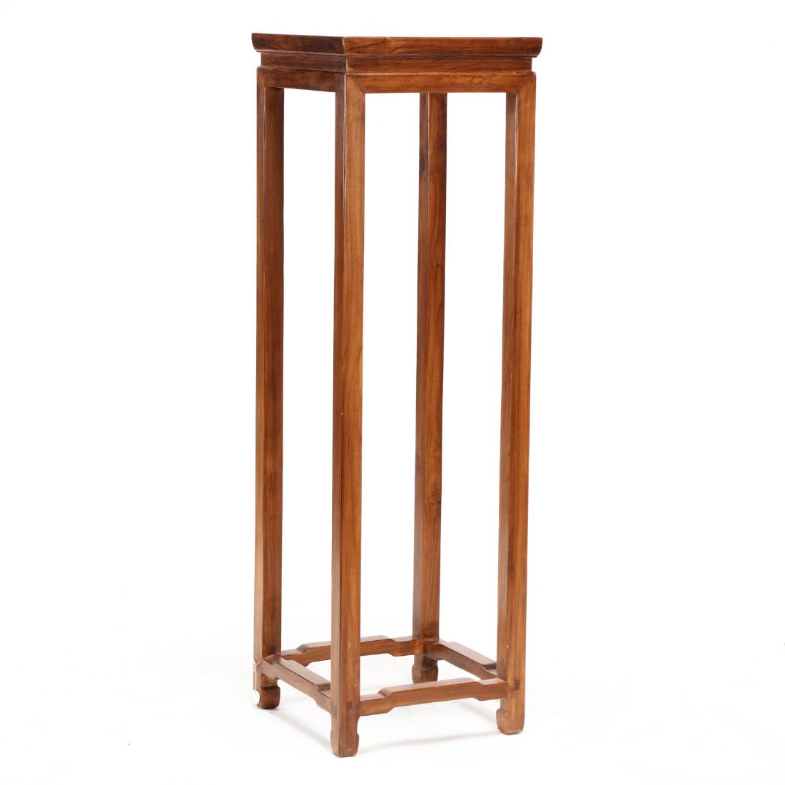 Chinese Huanghuali Tall Stand (1 of 5)