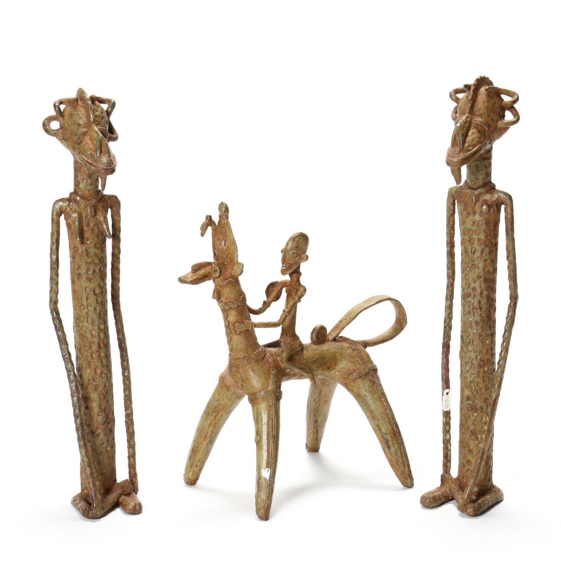 Three African Dogon Figures (1 of 5)