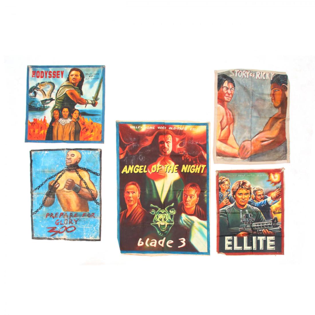 Five Vintage Ghana Movie Posters (1 of 4)