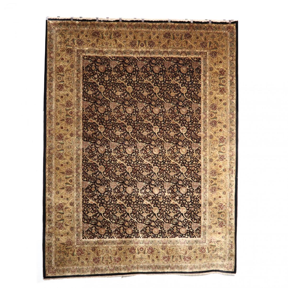 Indo Kerman Room Size Carpet (8 ft. 10 in. x 11 ft. 9 (1 of 3)