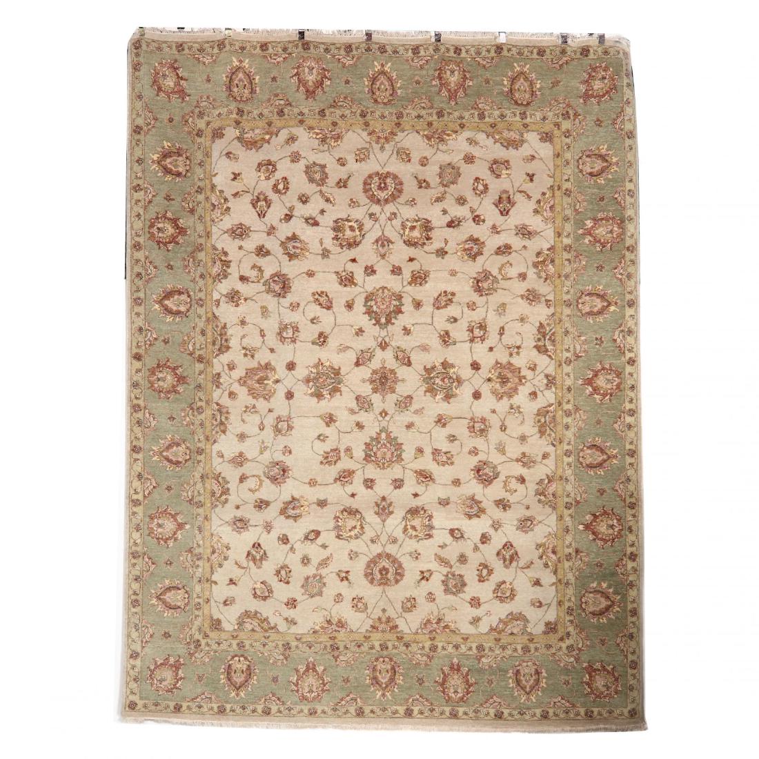 Indo Oushak Room Size Carpet (9 ft. 1 in. x 12 ft.) (1 of 4)