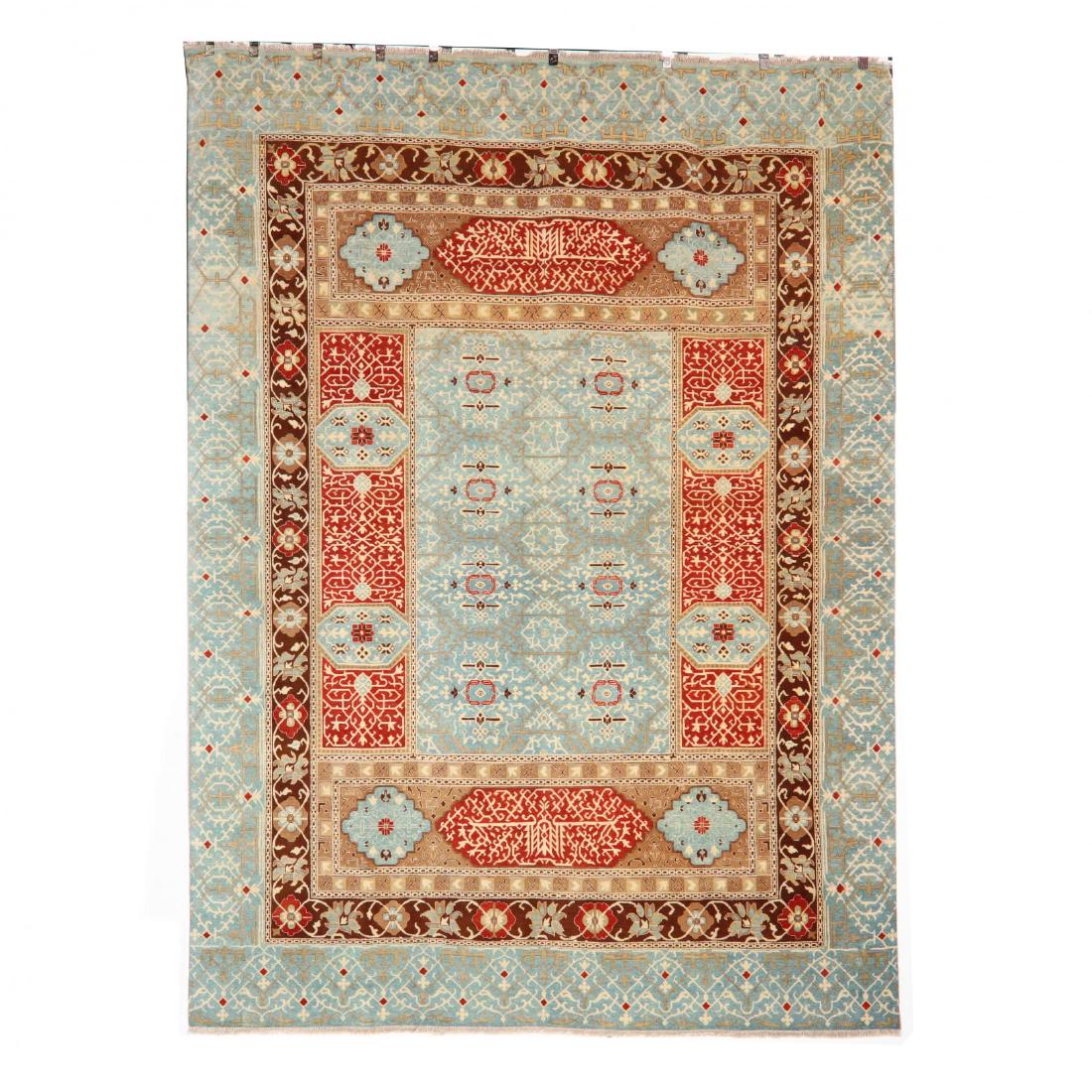 Indo Mamluk Room Size Carpet (8 ft. 10 in. x 11 ft. 11 (1 of 4)