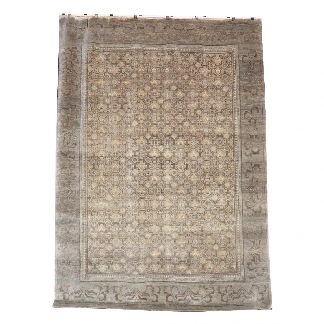 Indo Persian Room Size Carpet (9 ft. x 12 ft. 4 in.) (1 of 3)