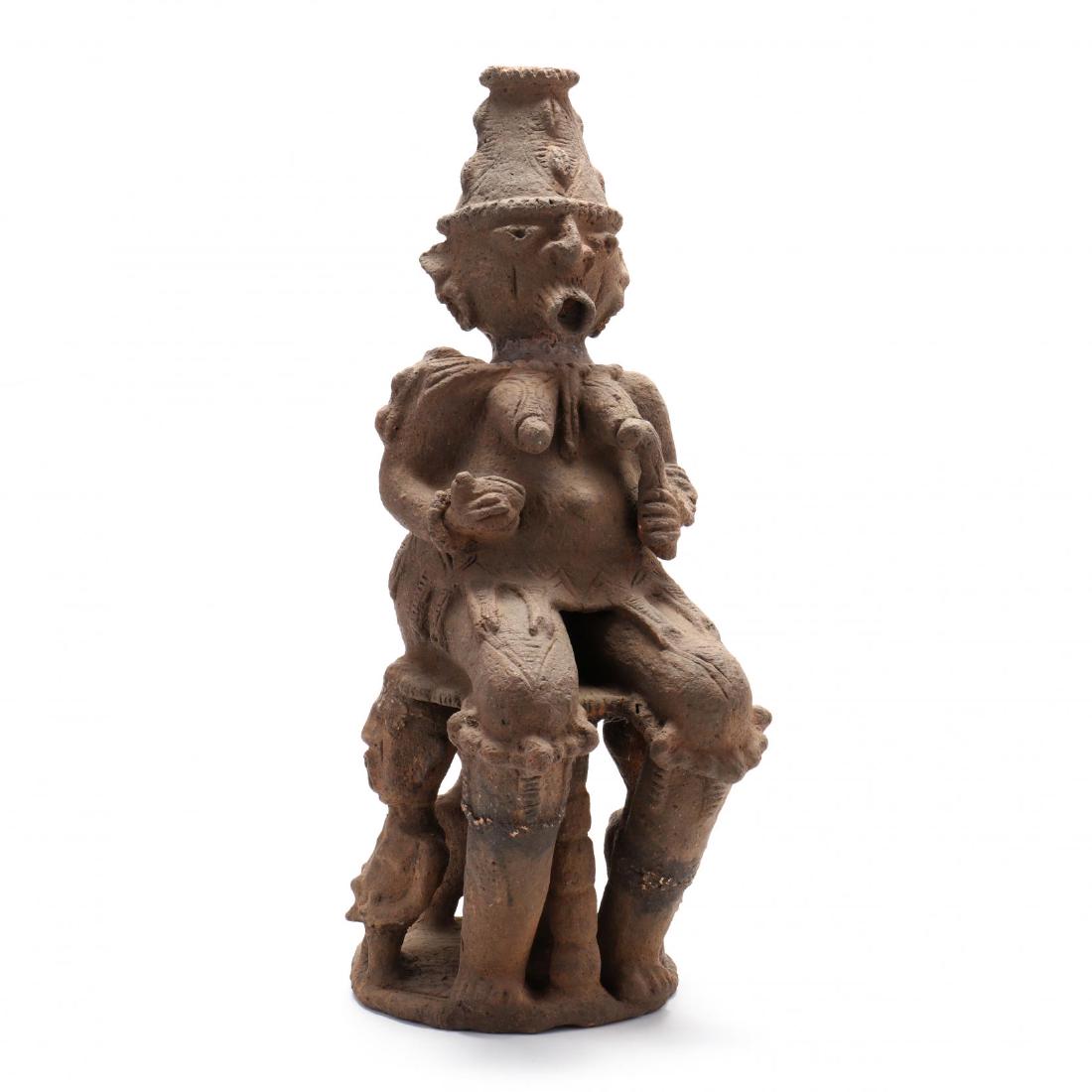 Nigerian Ancestral Terra Cotta Figure (1 of 5)