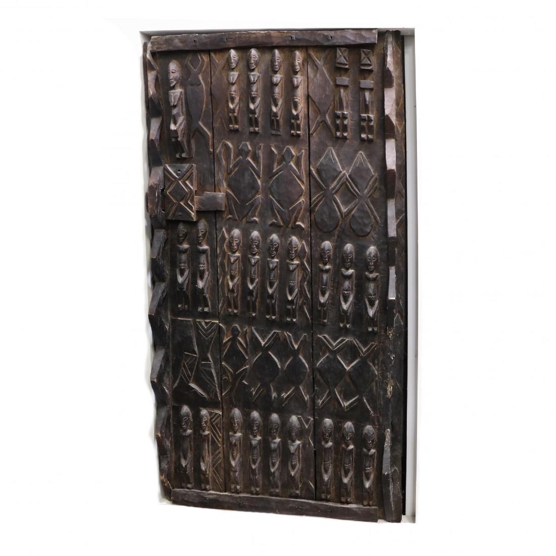 Mali Figural Granary Door, Dogon (1 of 3)