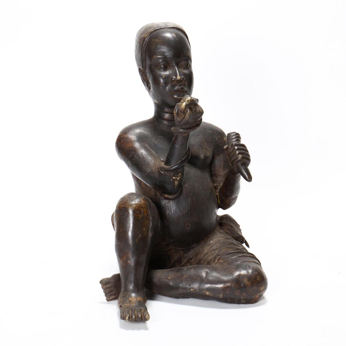 Benin Bronze Fertility Figure (1 of 6)