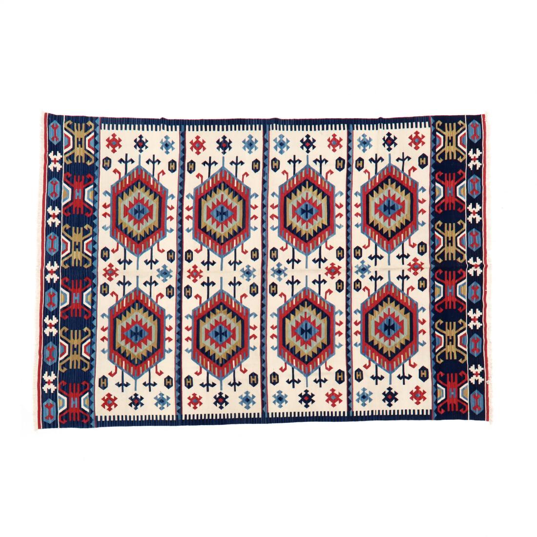 Contemporary Kayseri Kilim Rug (6 ft. x 9 ft. 10 in. ) (1 of 4)