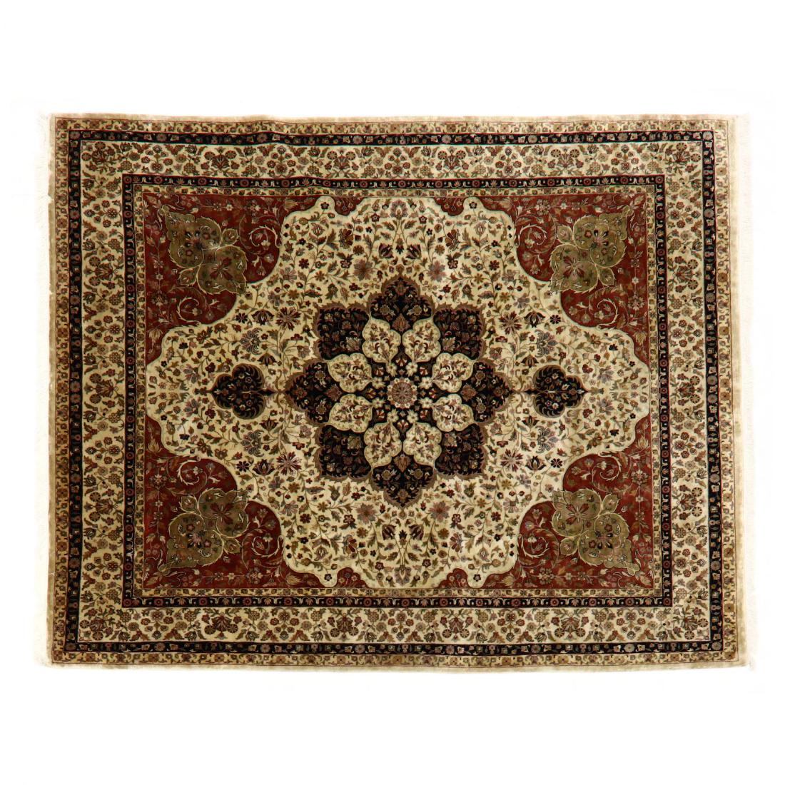 Indo Persian Room Size Carpet (12 ft. x 14 ft.) (1 of 3)