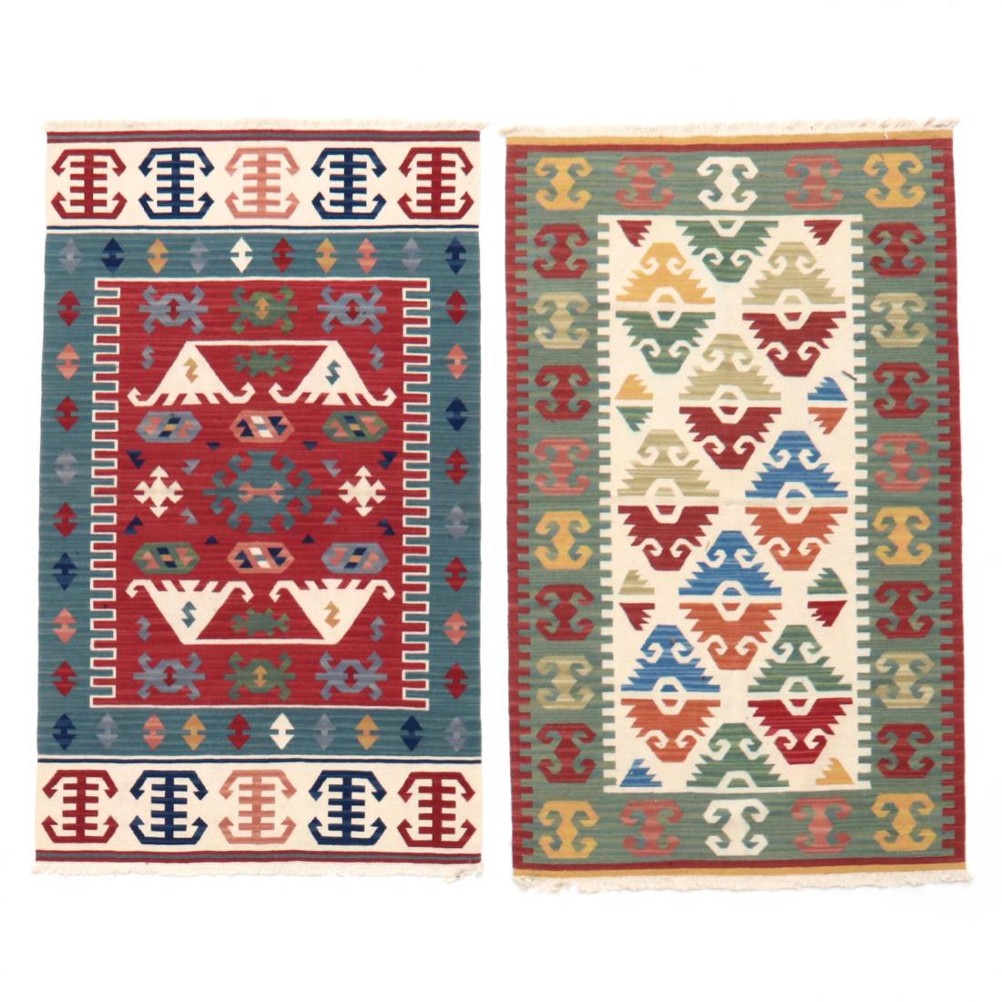 Two Kilim Area Rugs (3 ft. x 5 ft.) (1 of 5)